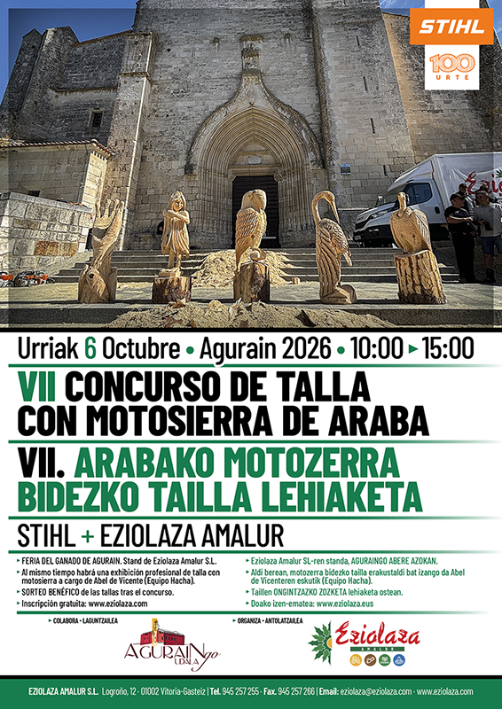 cartel-agurain-26-eziolaza portada-katalogoa-stihl-26